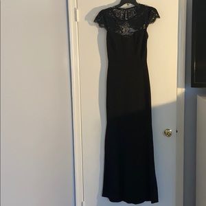 Long black dress